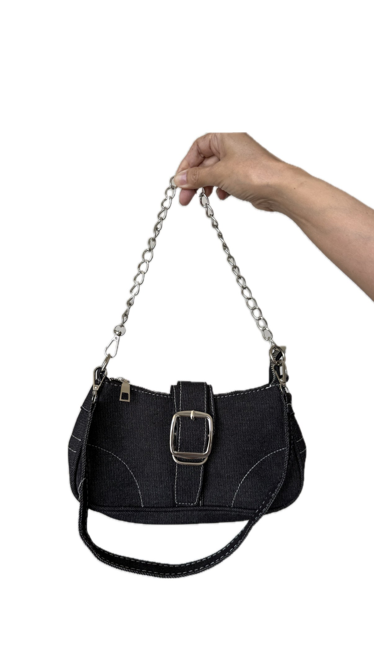 Jean Buckle Purse