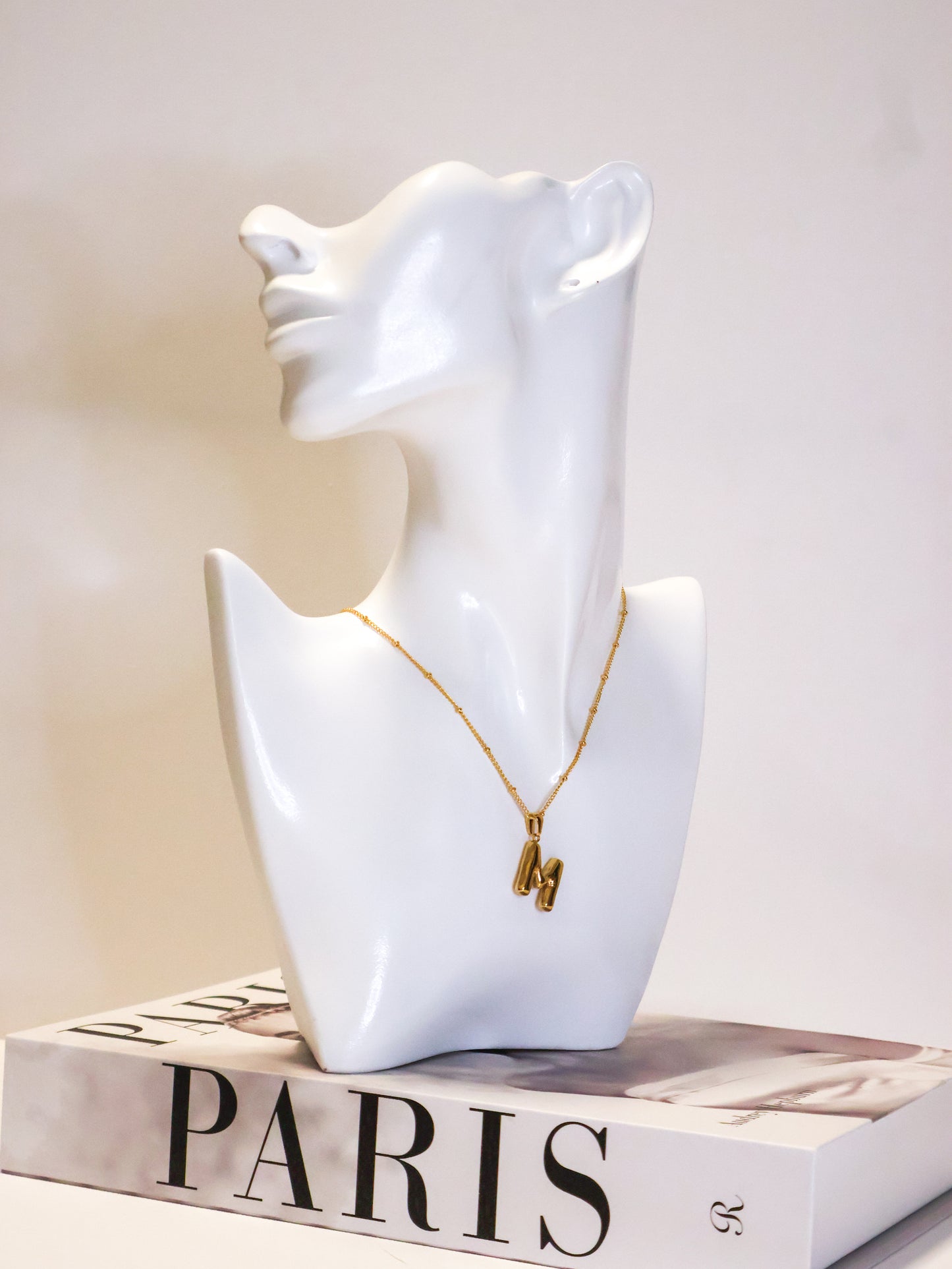 Bubble Letter Necklace