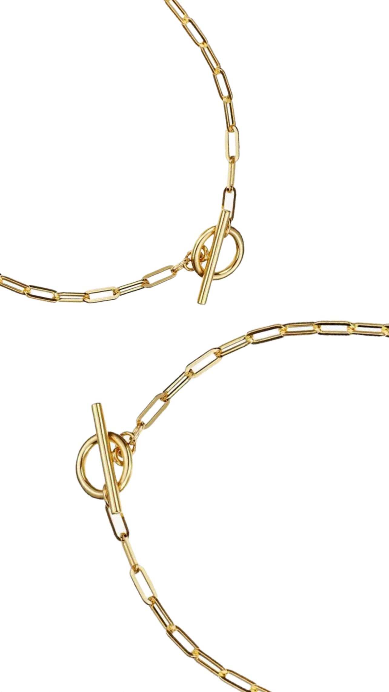 Paperclip Charm Necklace
