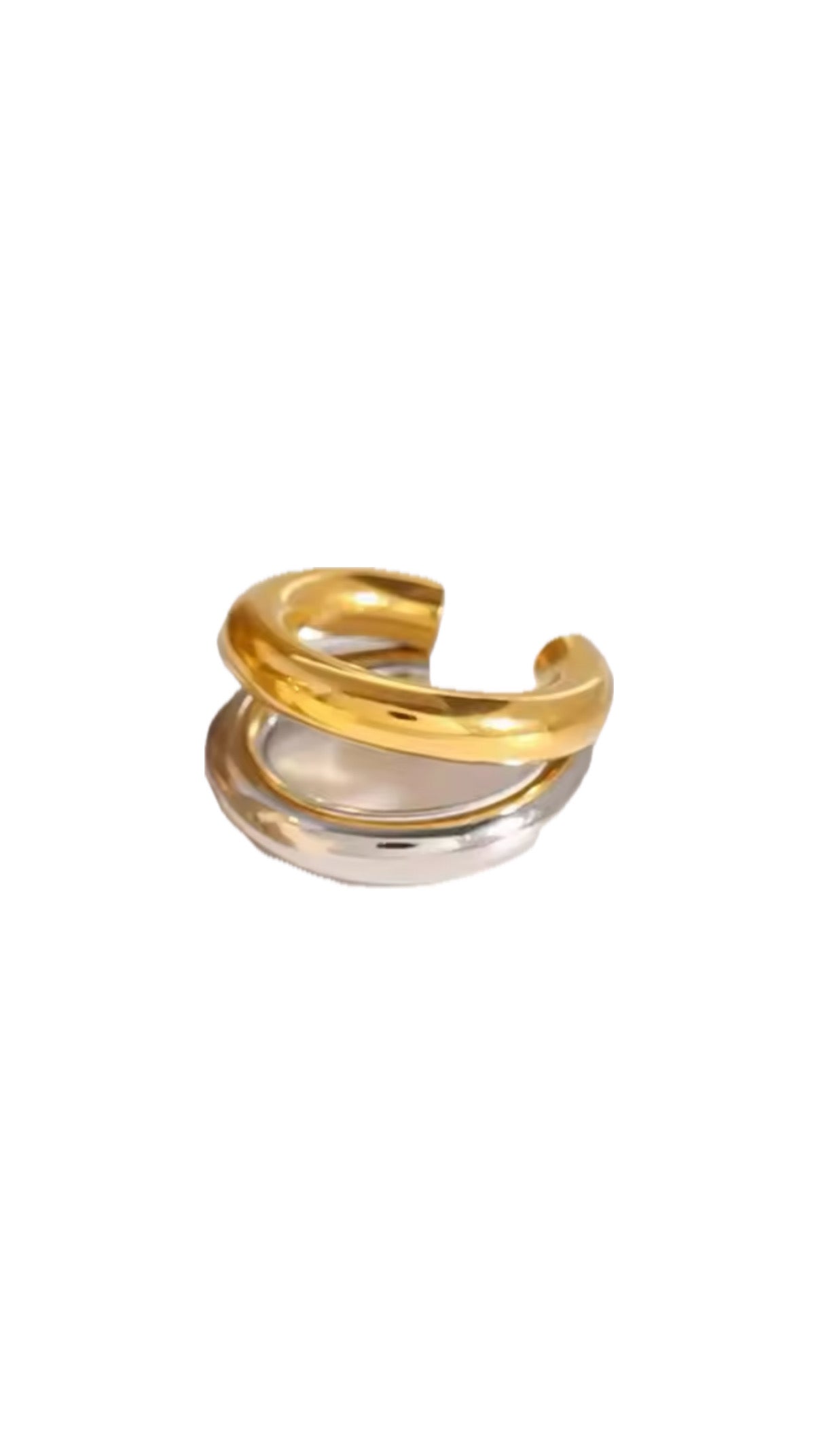 Dual Tone Double Cuff