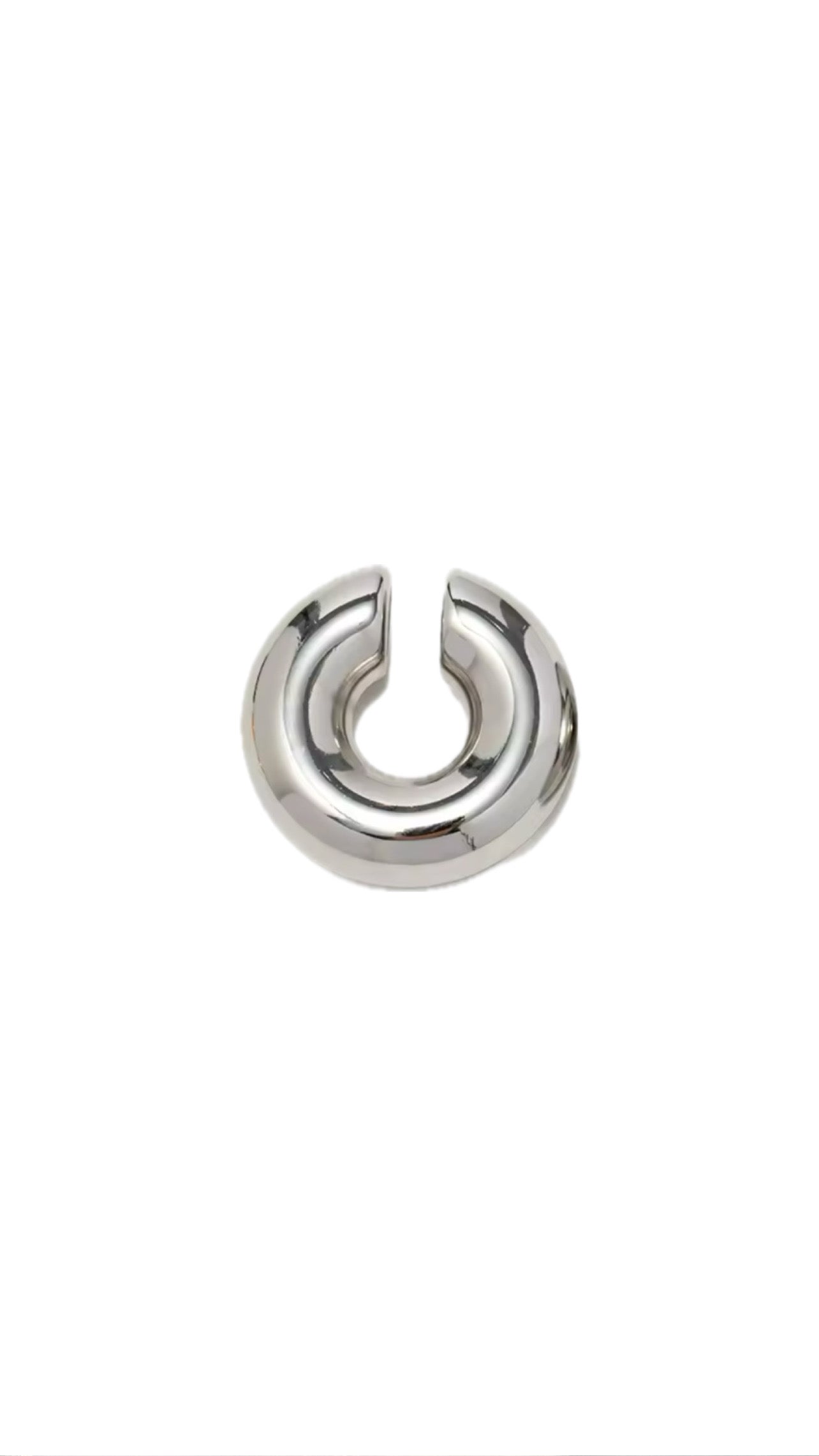 Silver Chunky Cuff