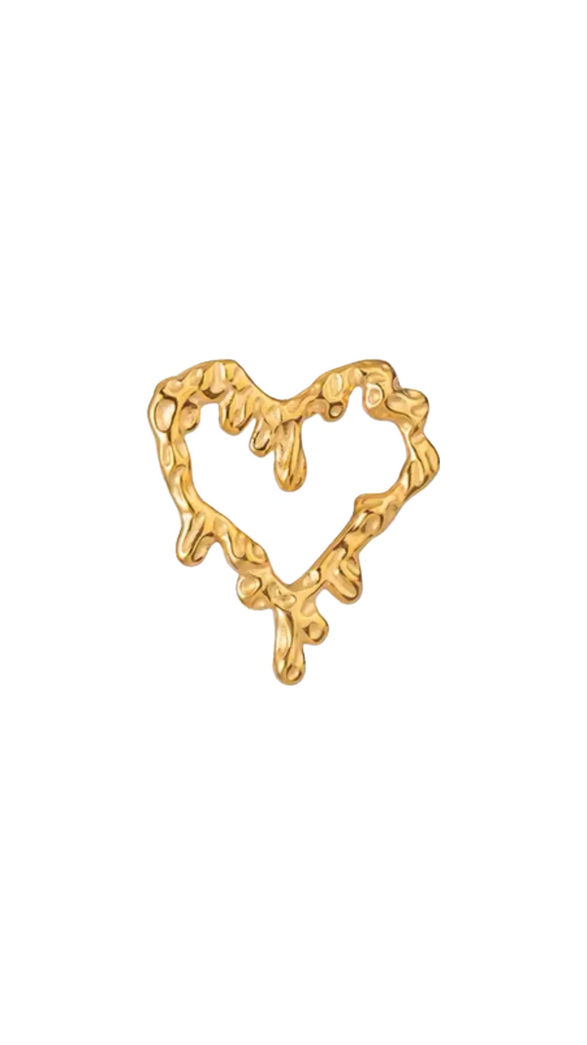 Drippy Heart Charm