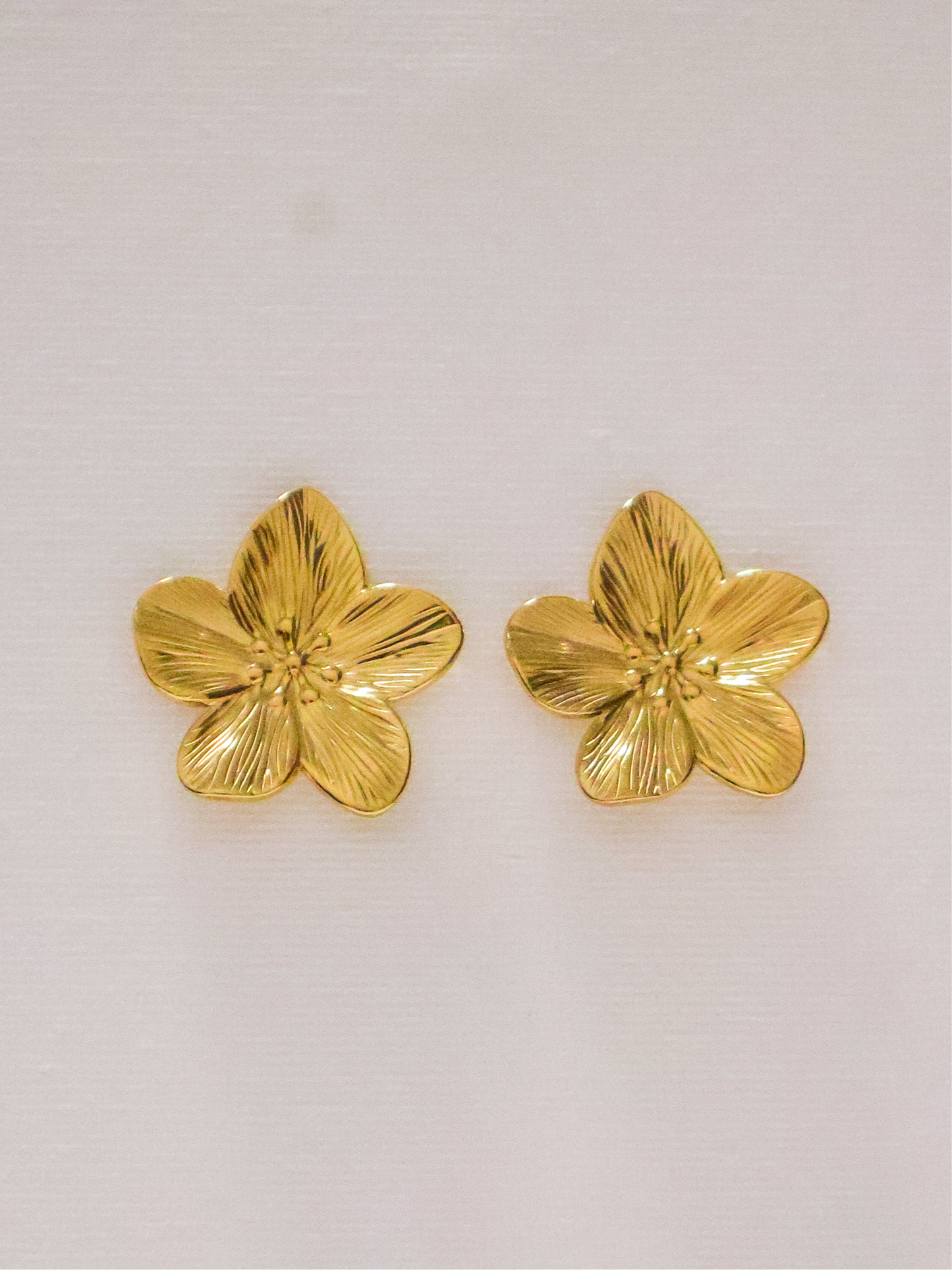 Gold Floret Earring