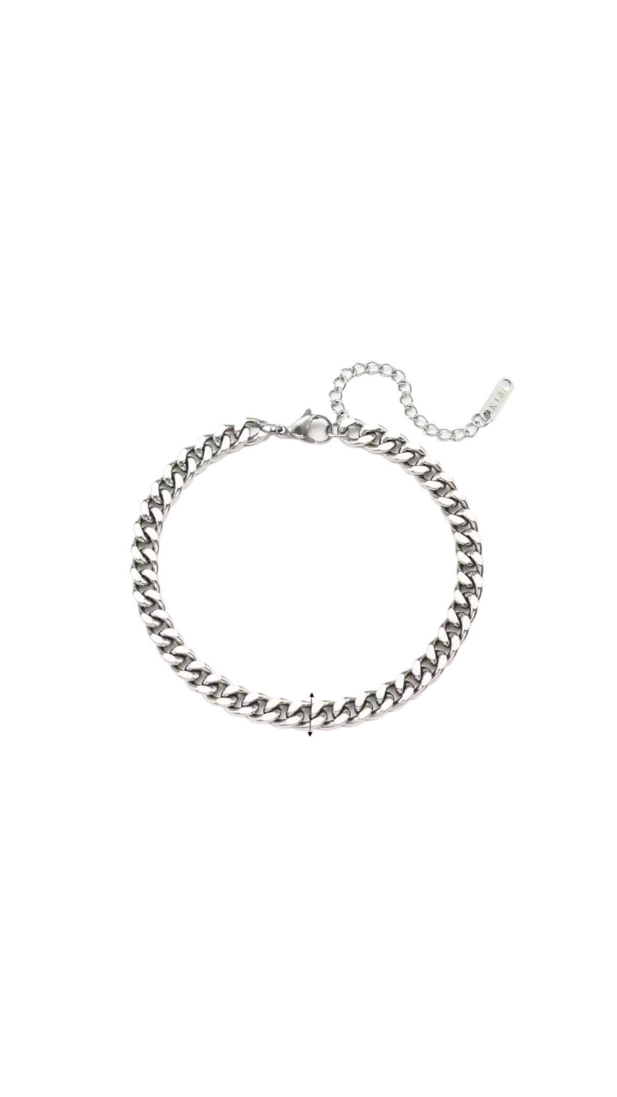 Cuban Link Bracelet Gold & Silver