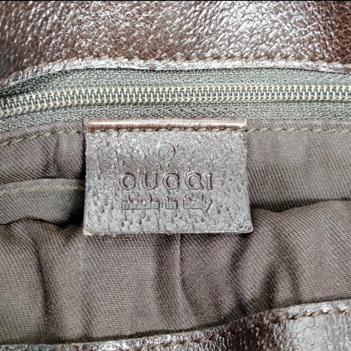 Authentic Vintage Gucci GG Canvas Shoulder Bag – Brown & Beige