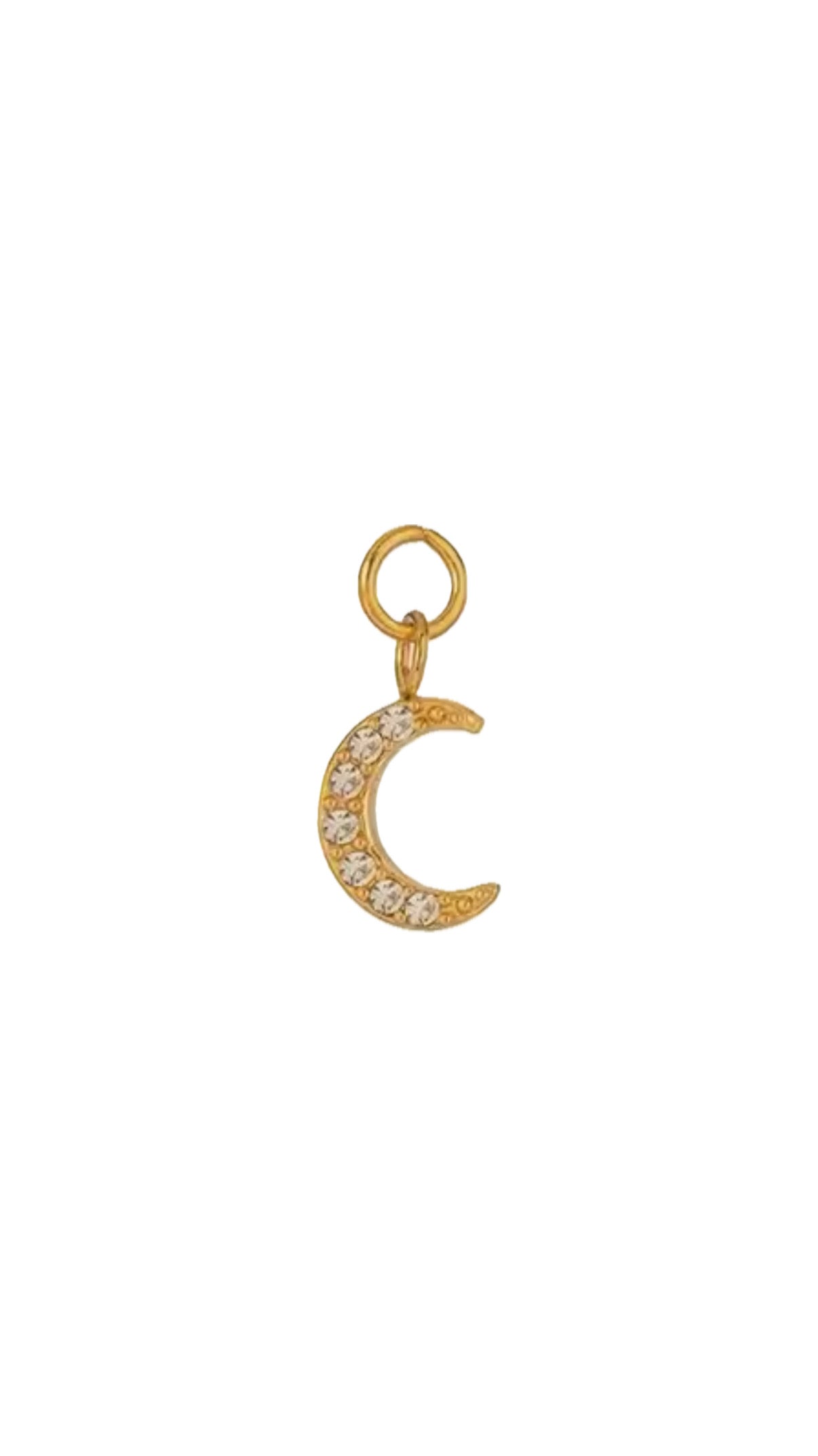 Small Shine Moon Charm