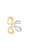 Zara Loop Dual Tone Ring
