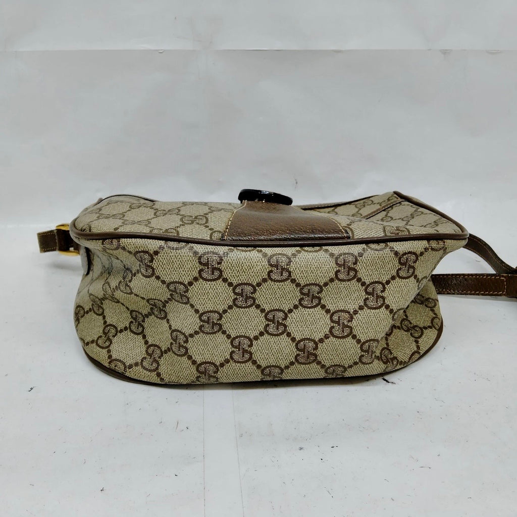 Authentic Vintage Gucci GG Supreme Sherry Line Accessory Collection Shoulder Bag 1980s