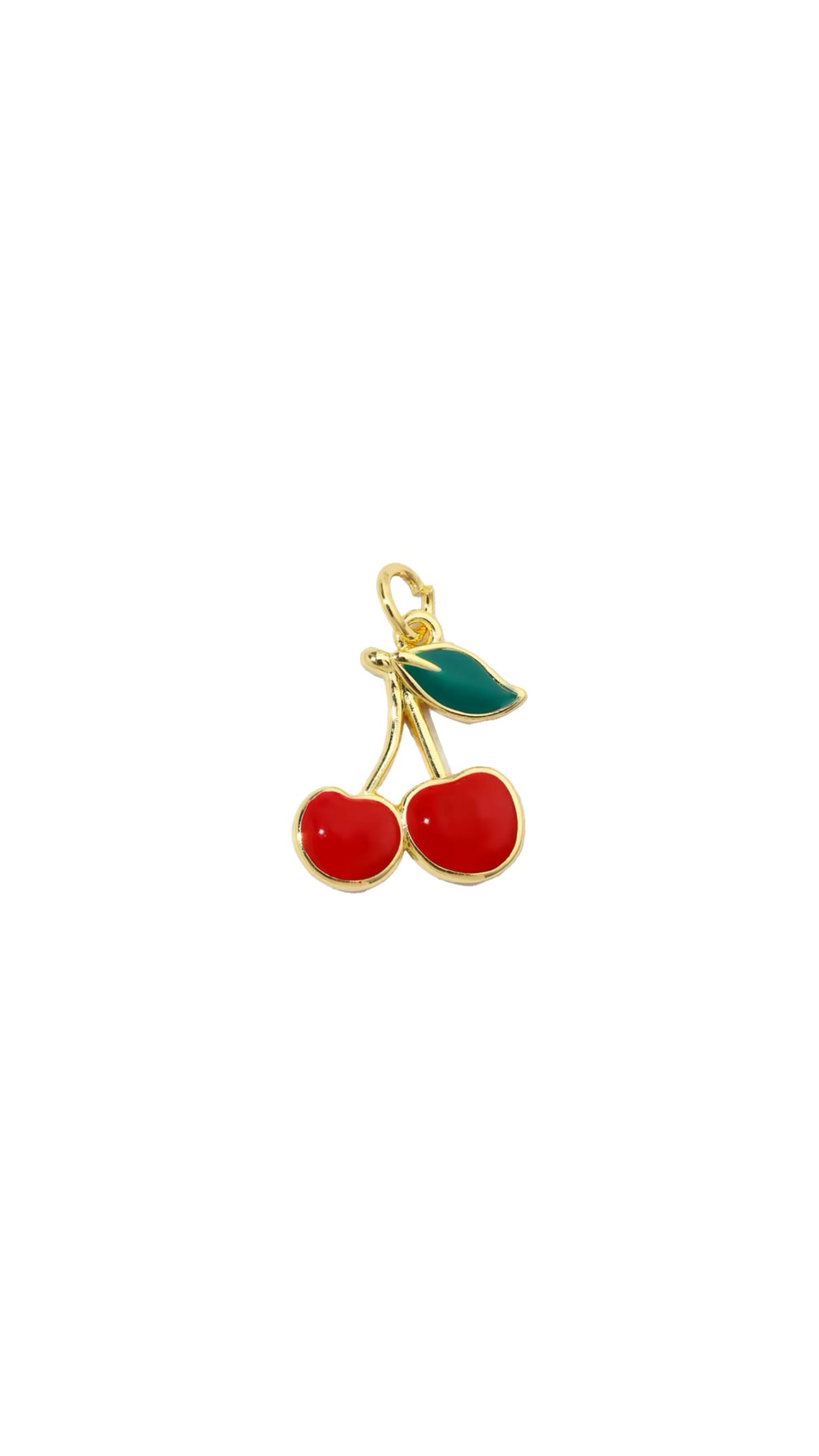 Cherry Charm Gold or Silver