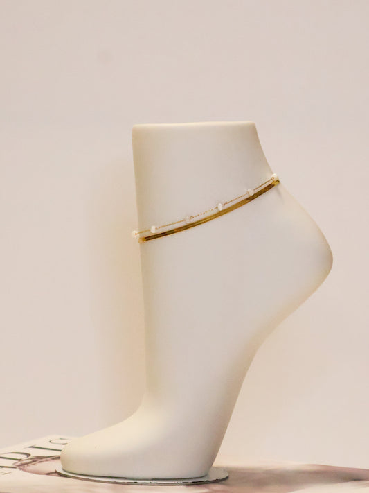 Layered Anklet