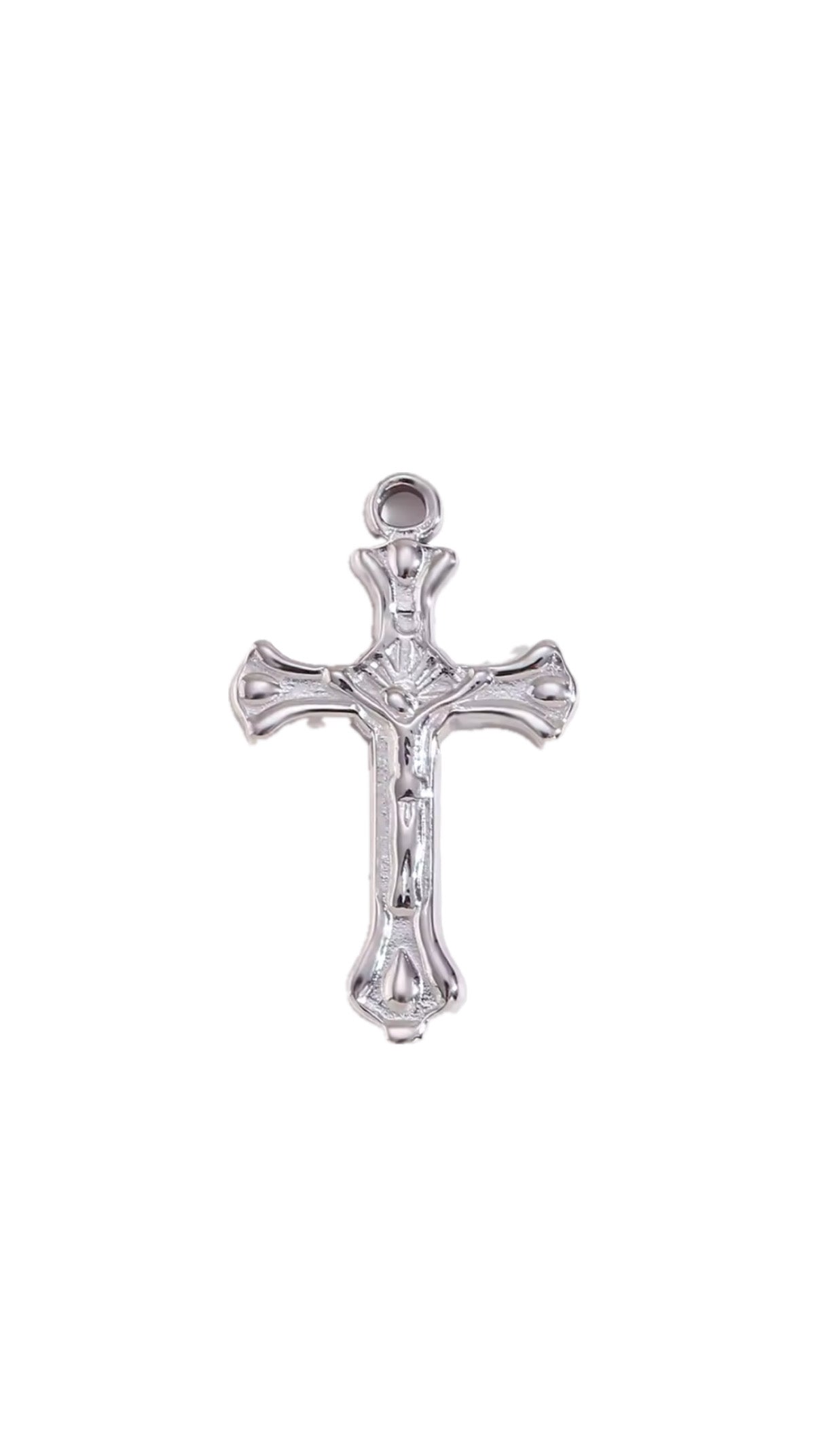 Cross Charm Gold or Silver