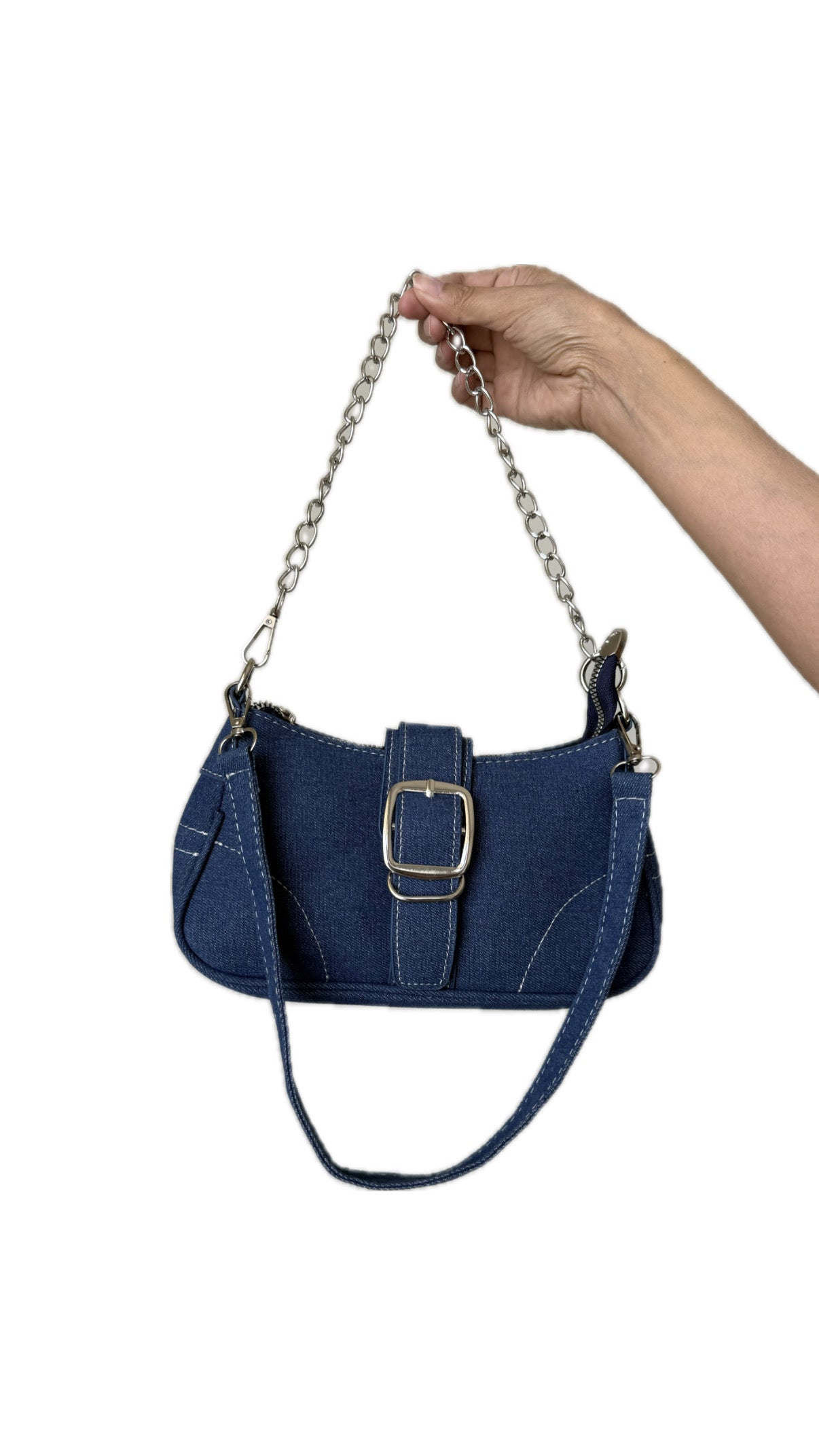 Jean Buckle Purse