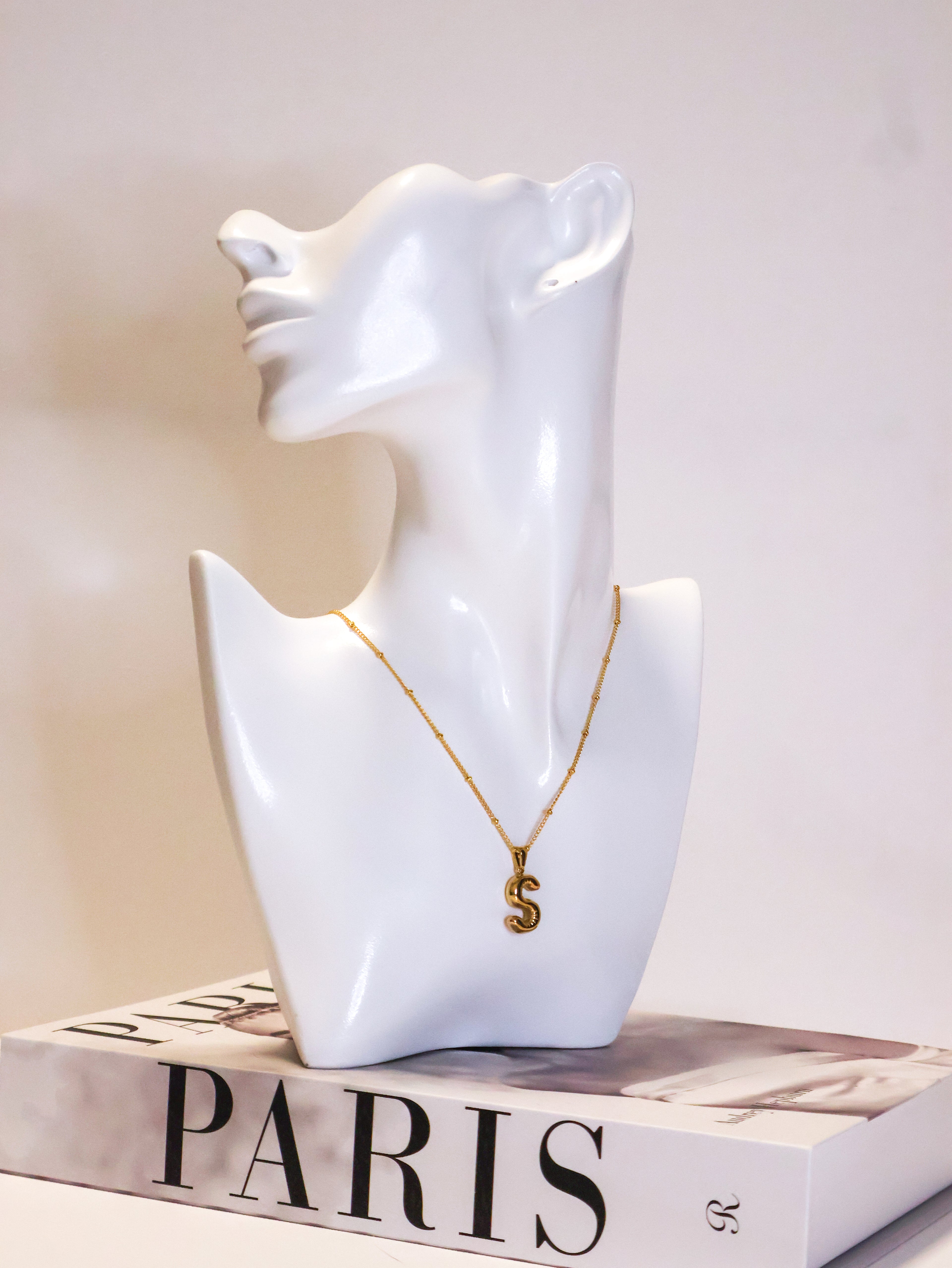 Bubble Letter Necklace