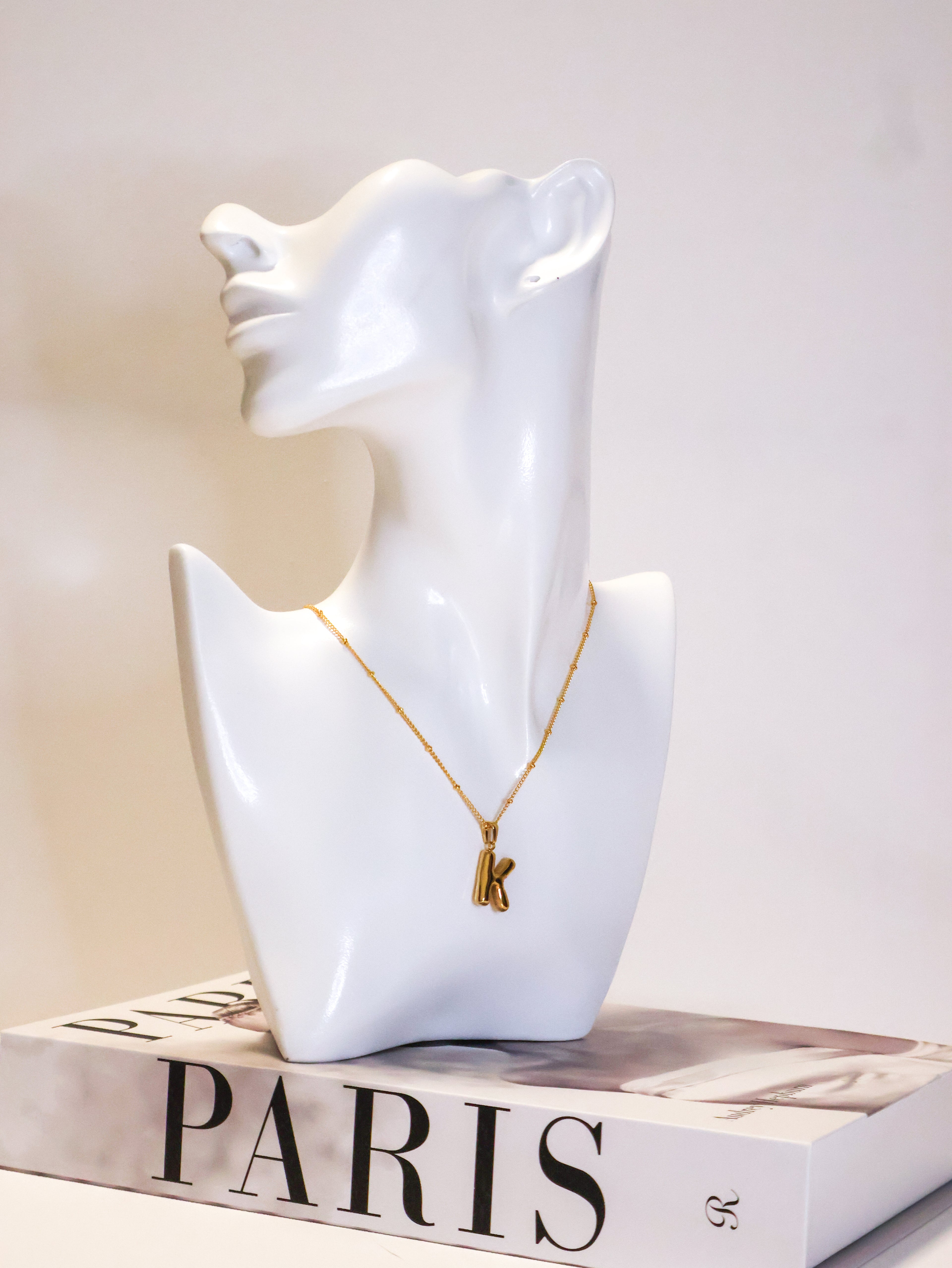 Bubble Letter Necklace