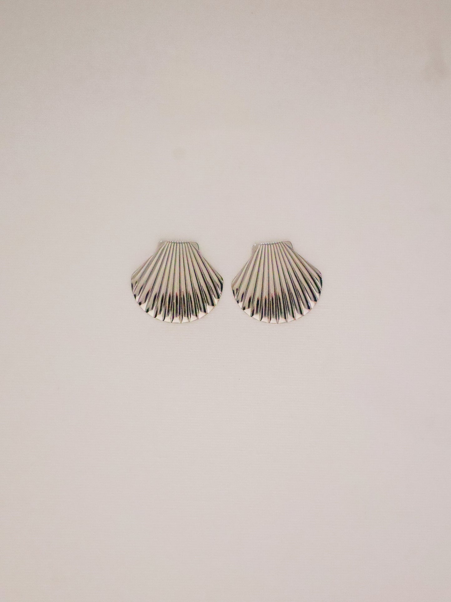 Silver Shell Earring