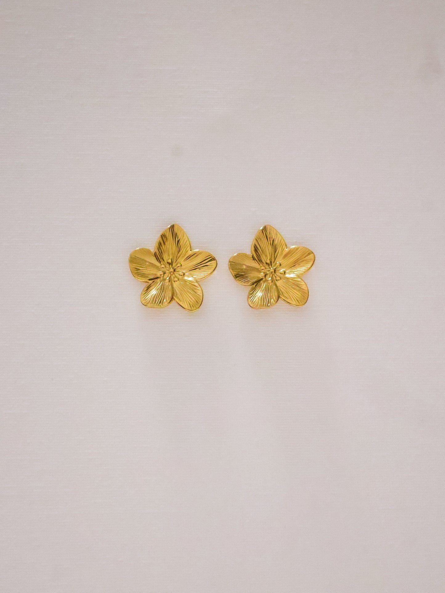 Gold Floret Earring