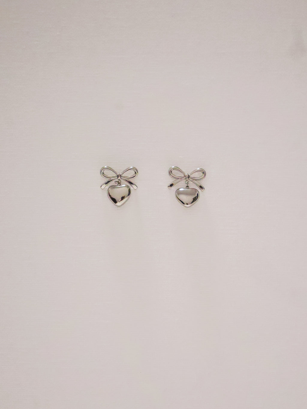Silver Coquette Earring