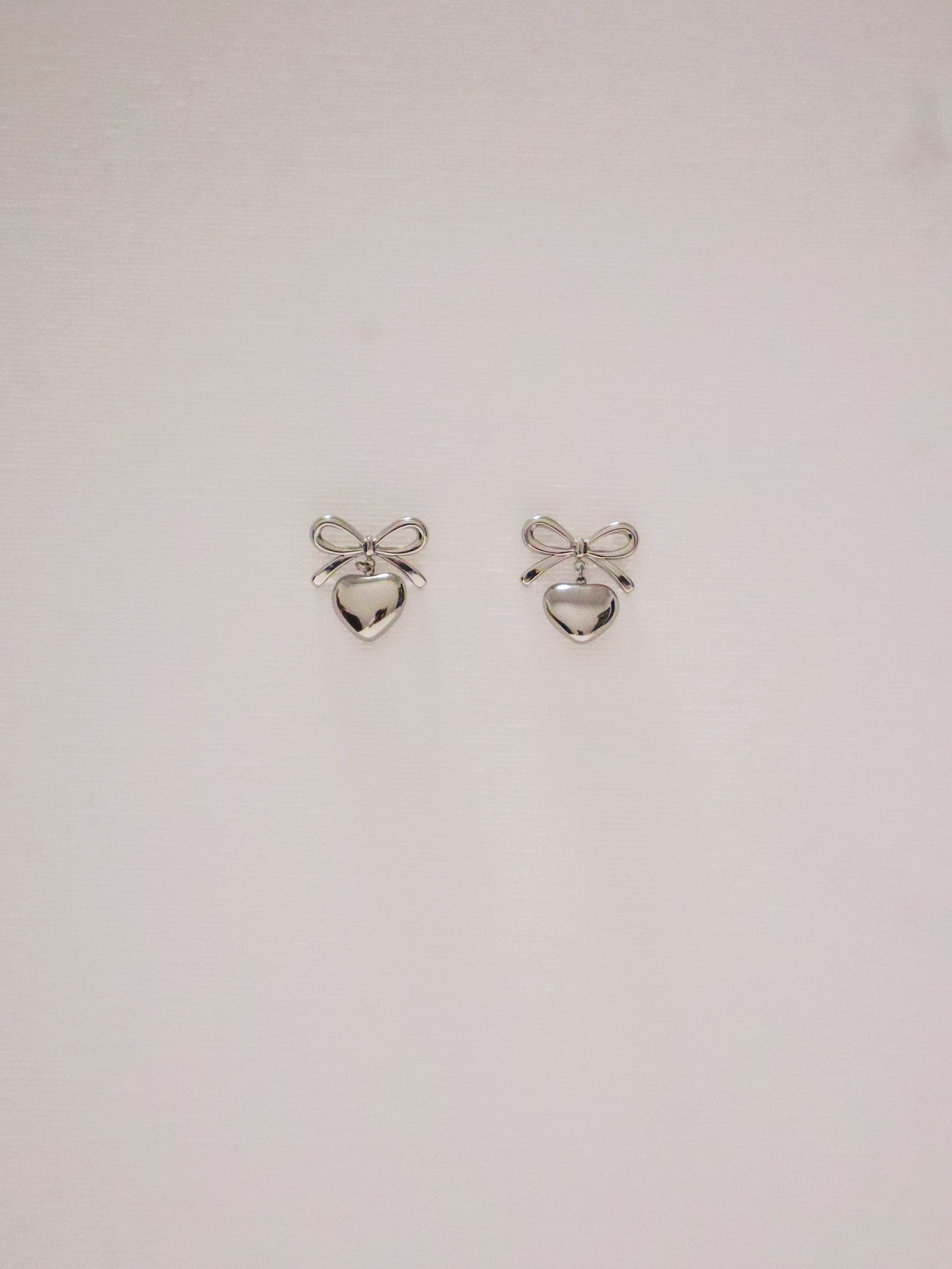 Silver Coquette Earring