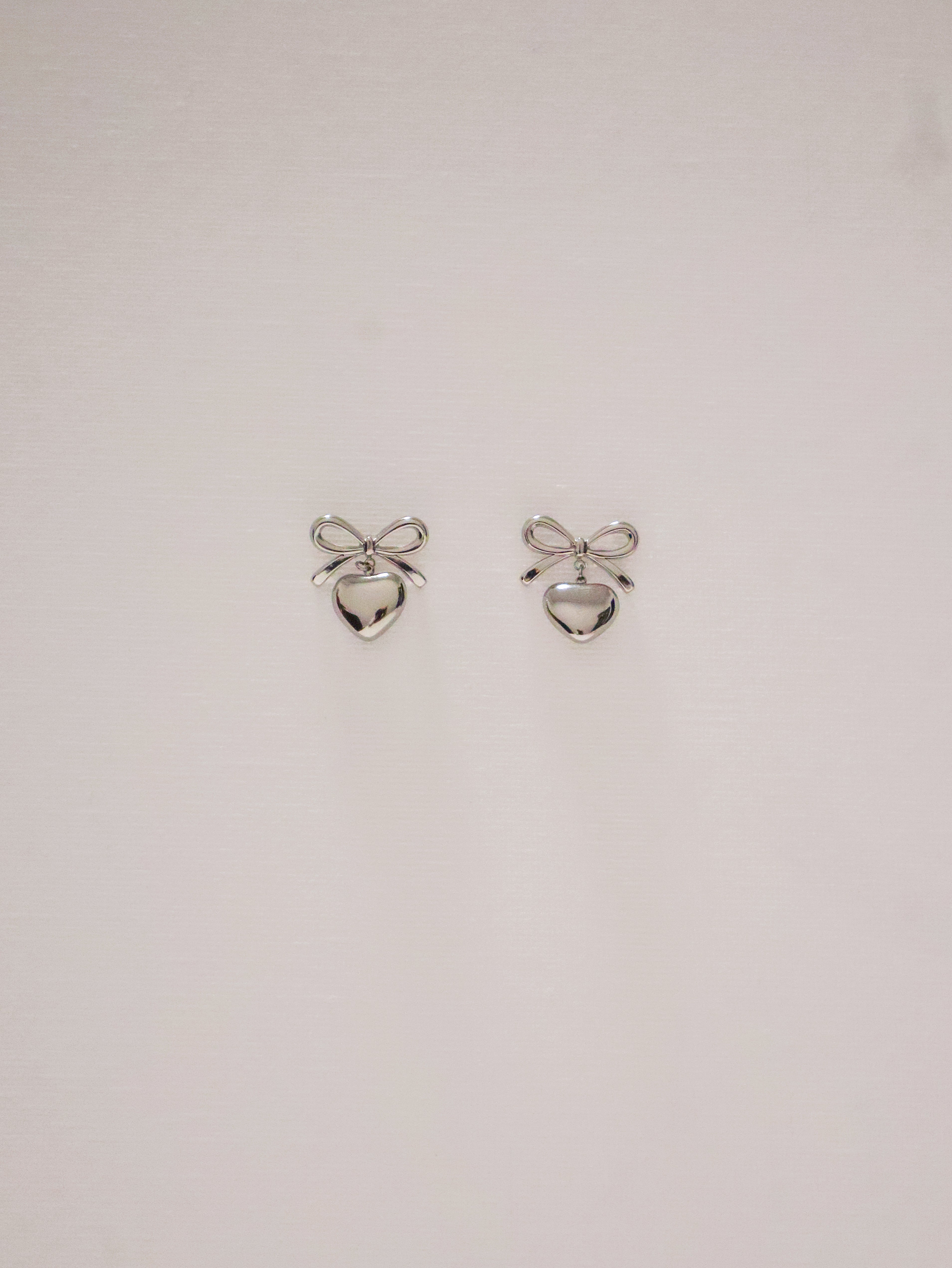 Silver Coquette Earring