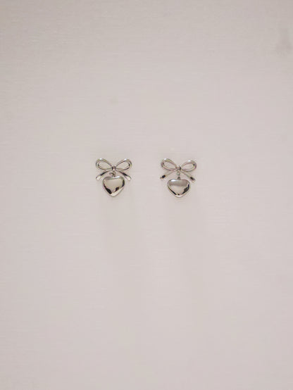 Silver Coquette Earring