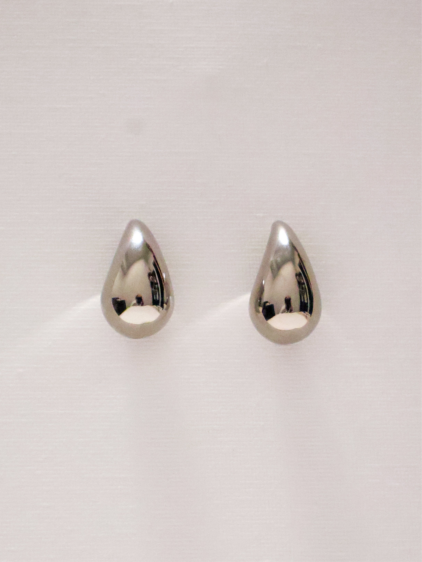 Silver Droplet Earring