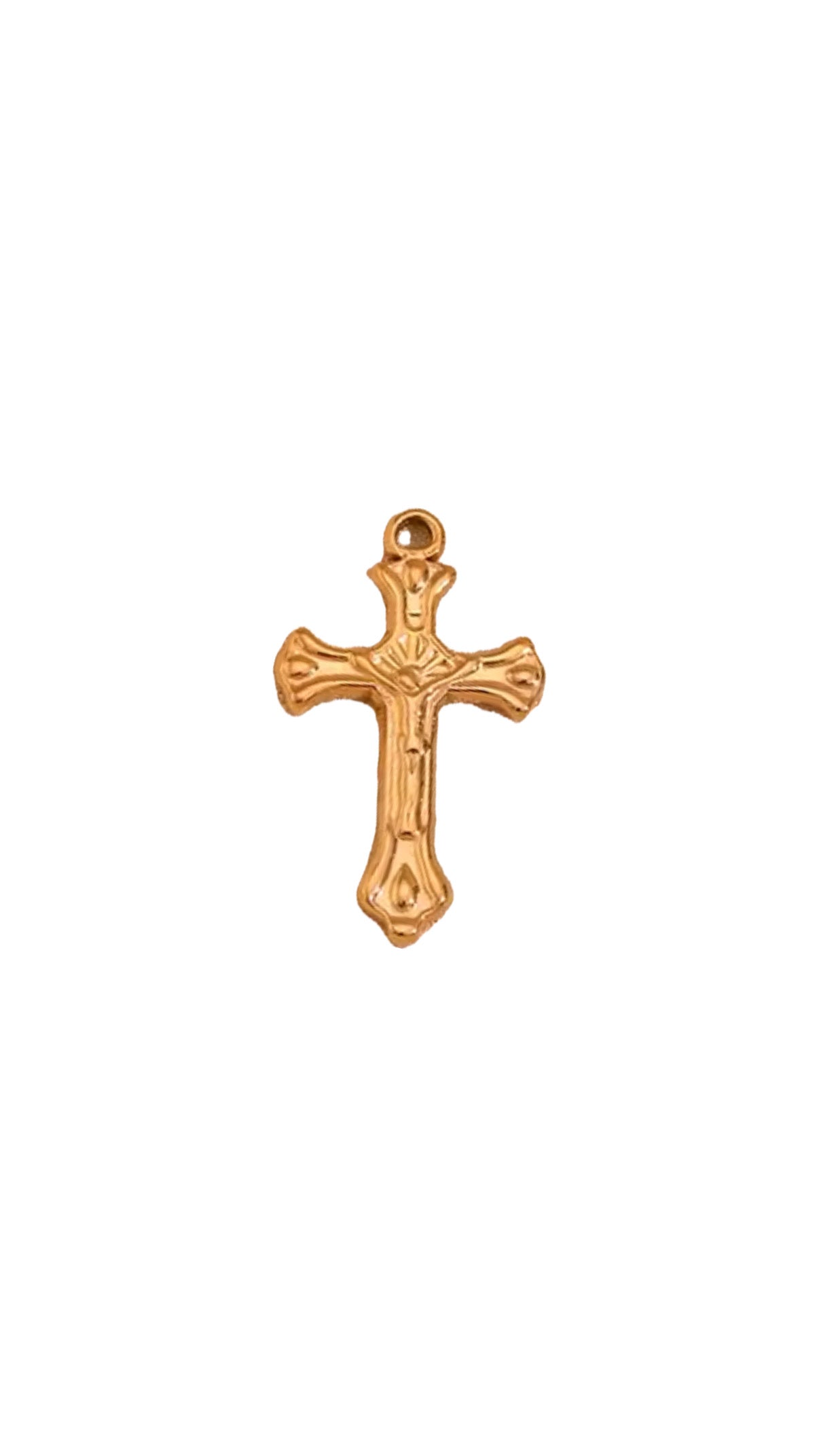 Cross Charm Gold or Silver