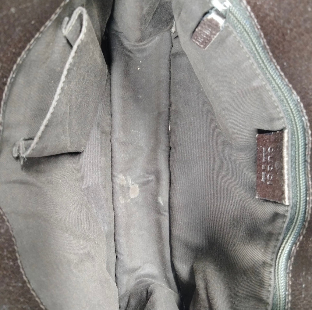 Authentic Vintage Gucci GG Canvas Shoulder Bag – Brown & Beige