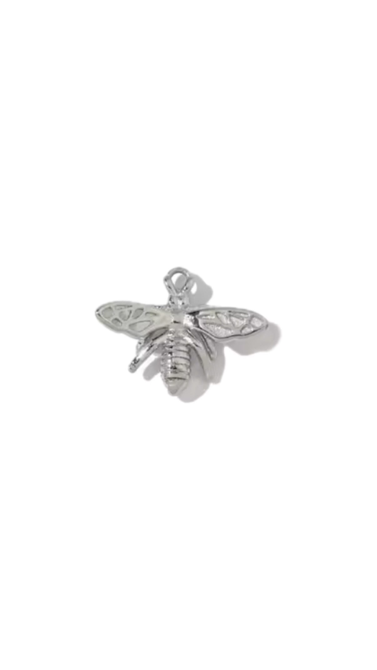 Silver Insect Charm