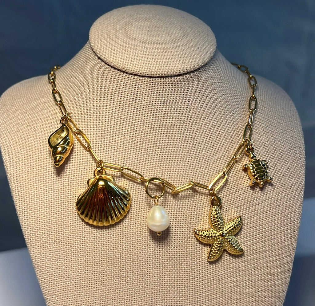 Paperclip Charm Necklace