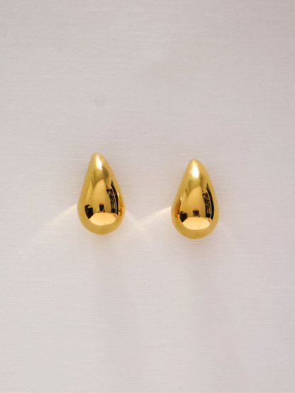 Gold Droplet Earring