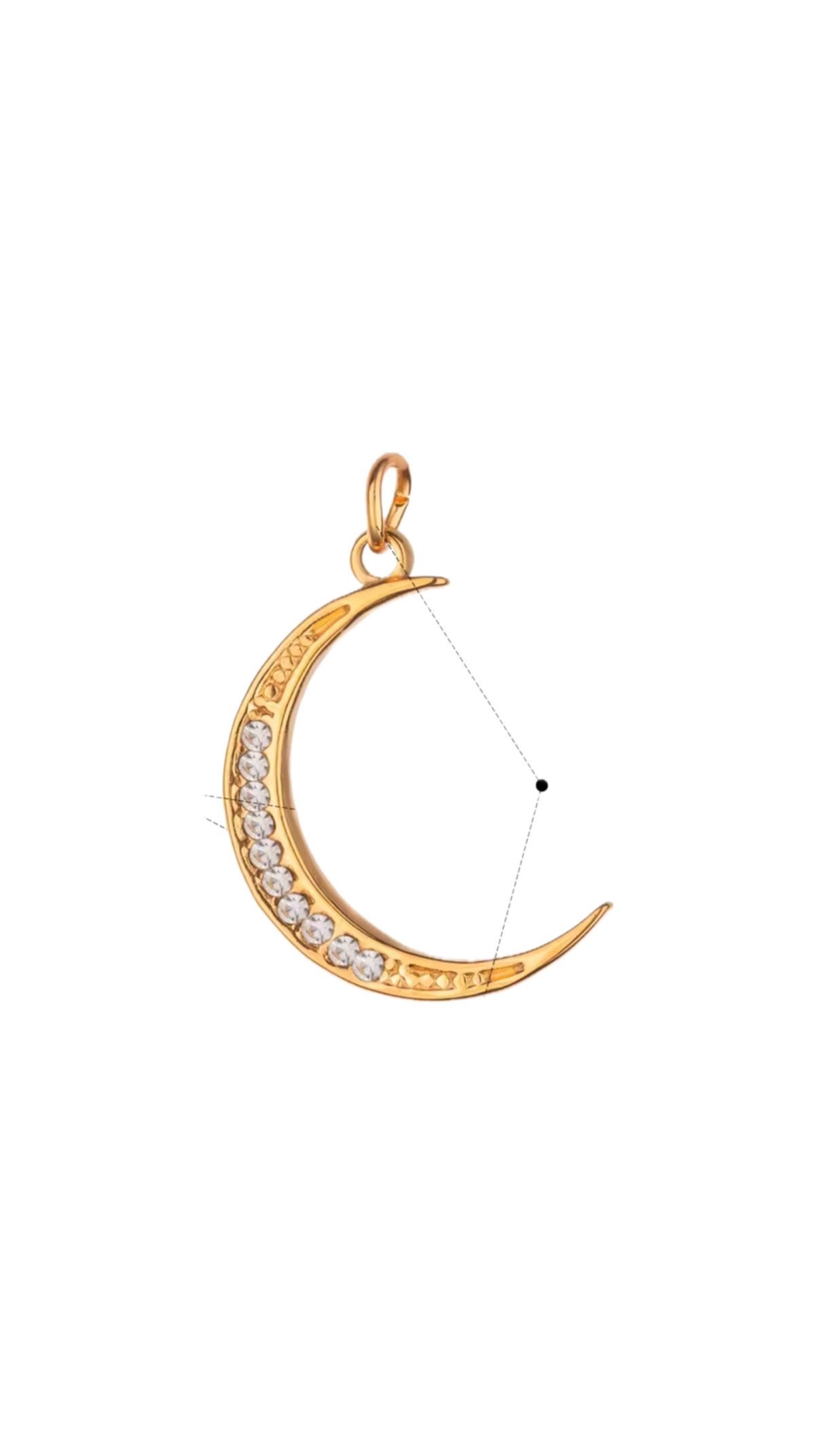 Big Shine Moon Charm