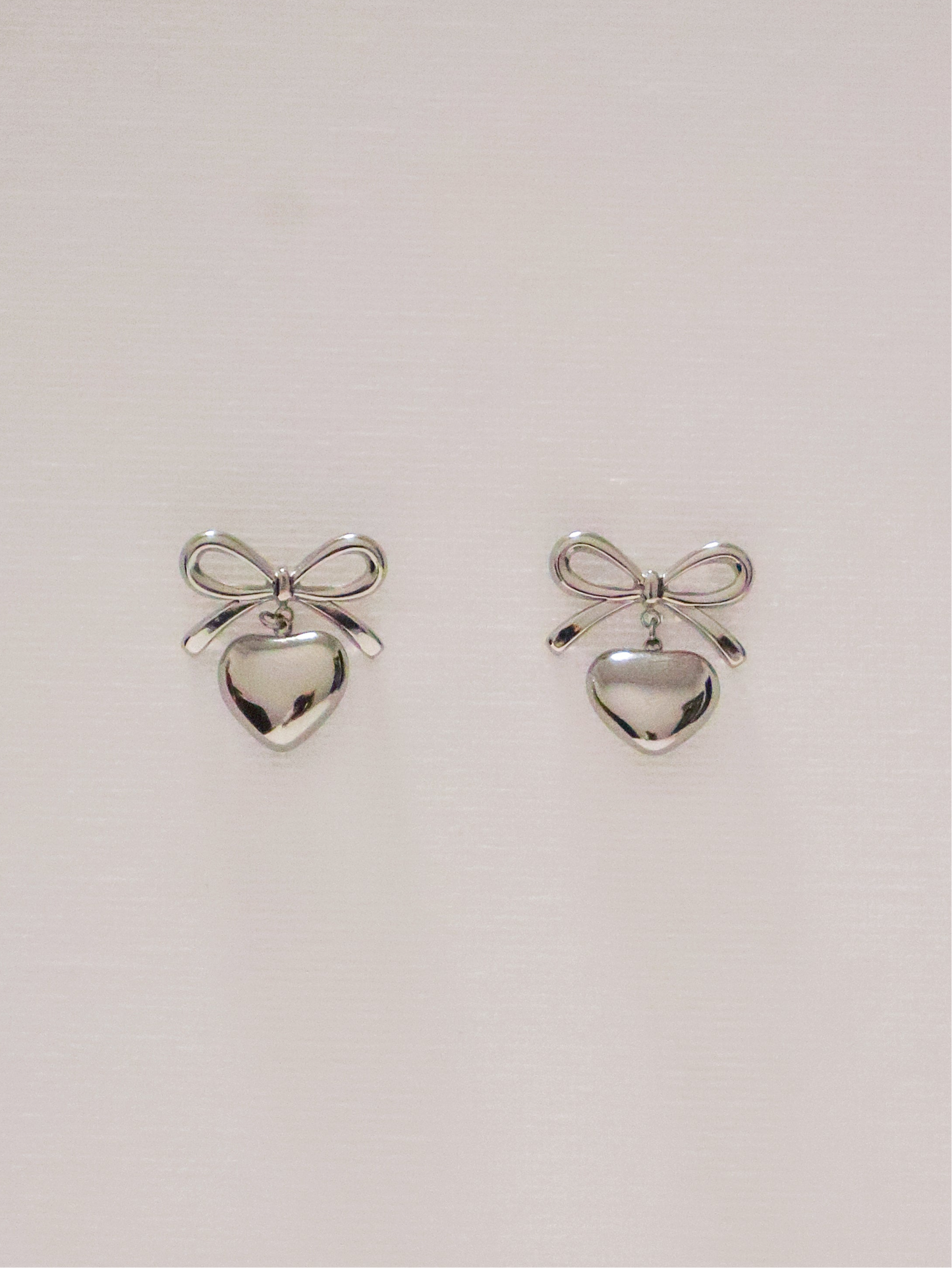 Silver Coquette Earring