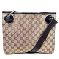 Authentic Vintage Gucci GG Canvas Shoulder Bag – Brown & Beige