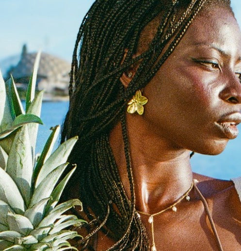 Floret Earring Gold & Silver