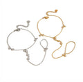 Silver Annie Hand Chain