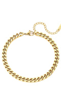 Cuban Link Bracelet Gold & Silver