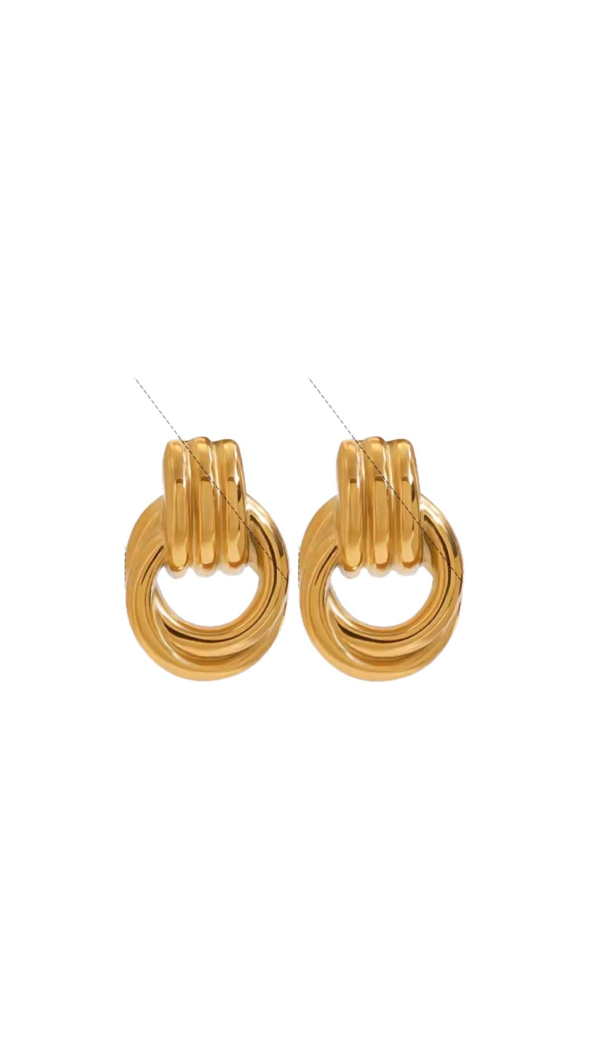 Mini Interlock Earrings
