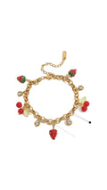 Strawberry Charm Bracelet