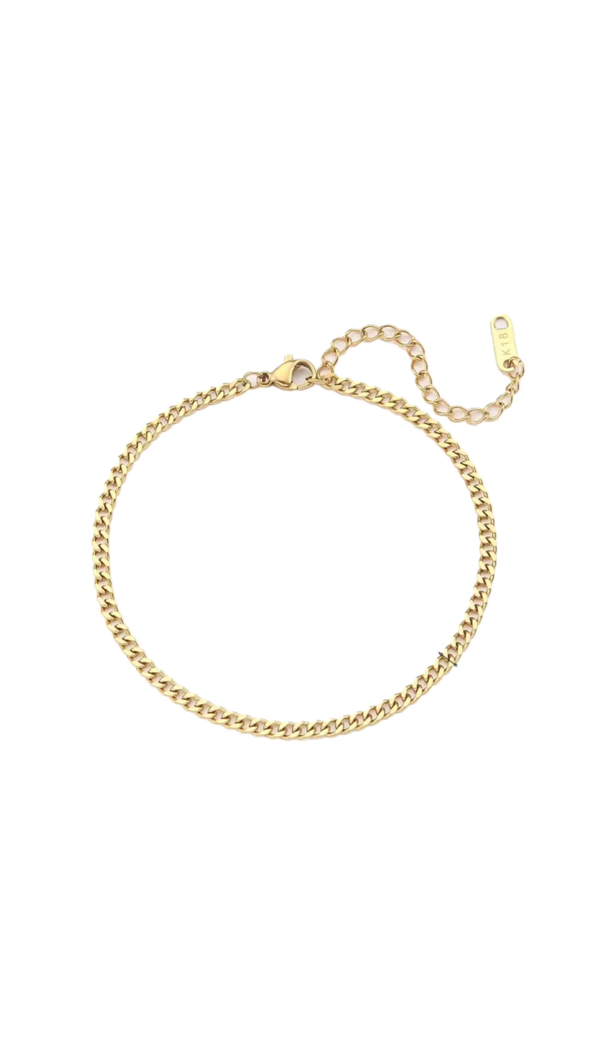 Cuban Link Bracelet Gold & Silver