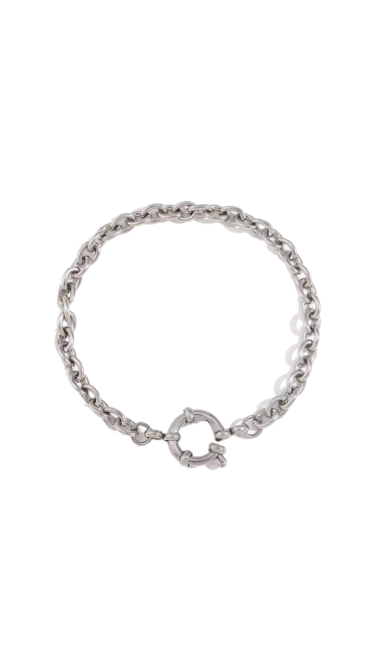 Buckle Charm Bracelet Gold & Silver