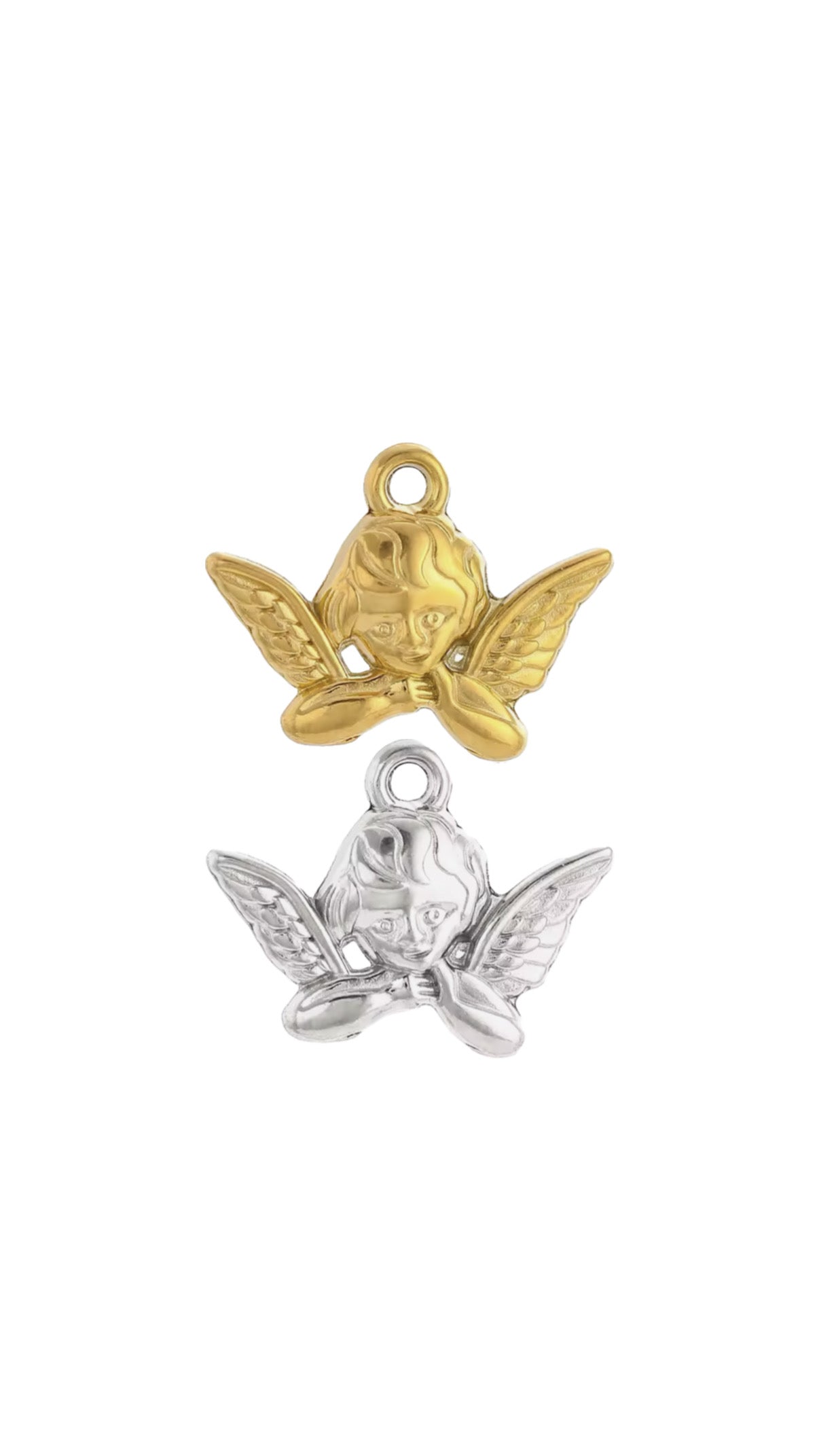 Cupid Charm Gold or Silver
