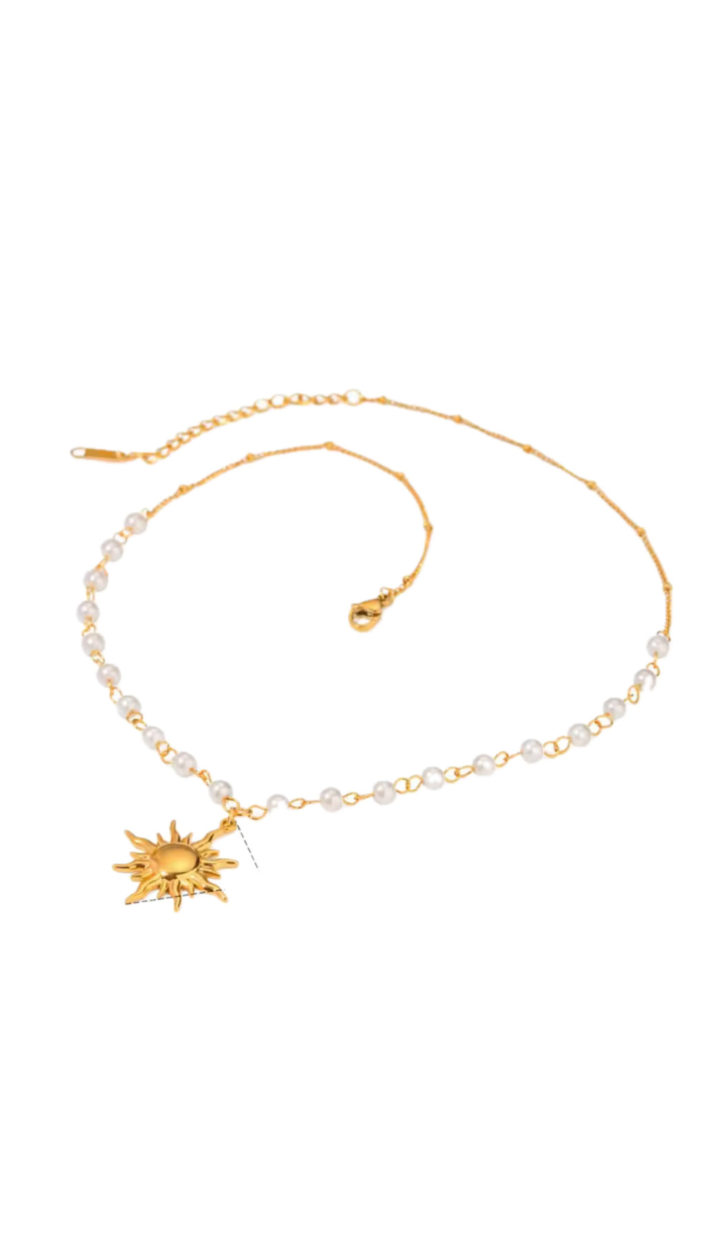 Sun Pearl Necklace