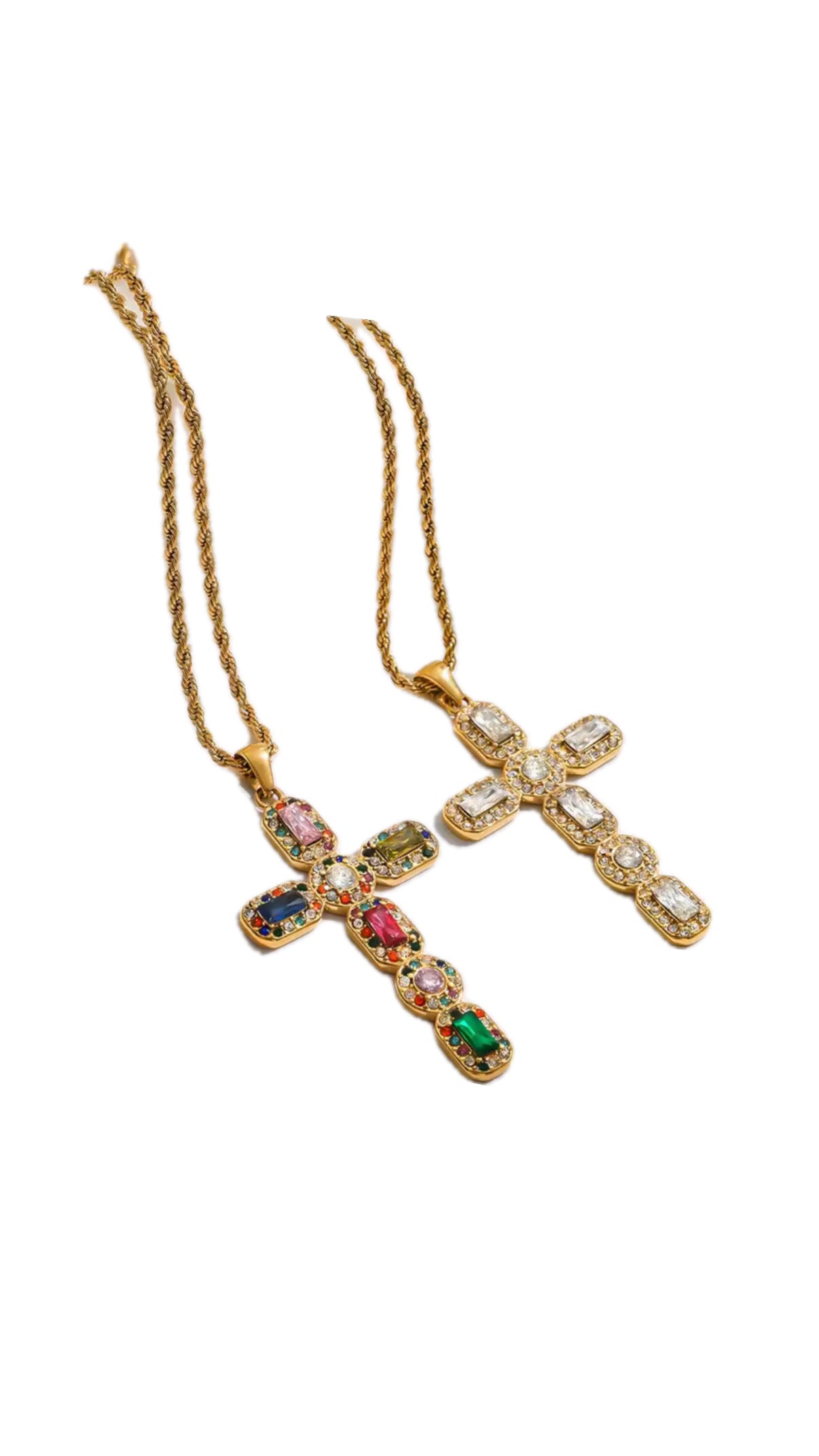 Large Cross Necklace