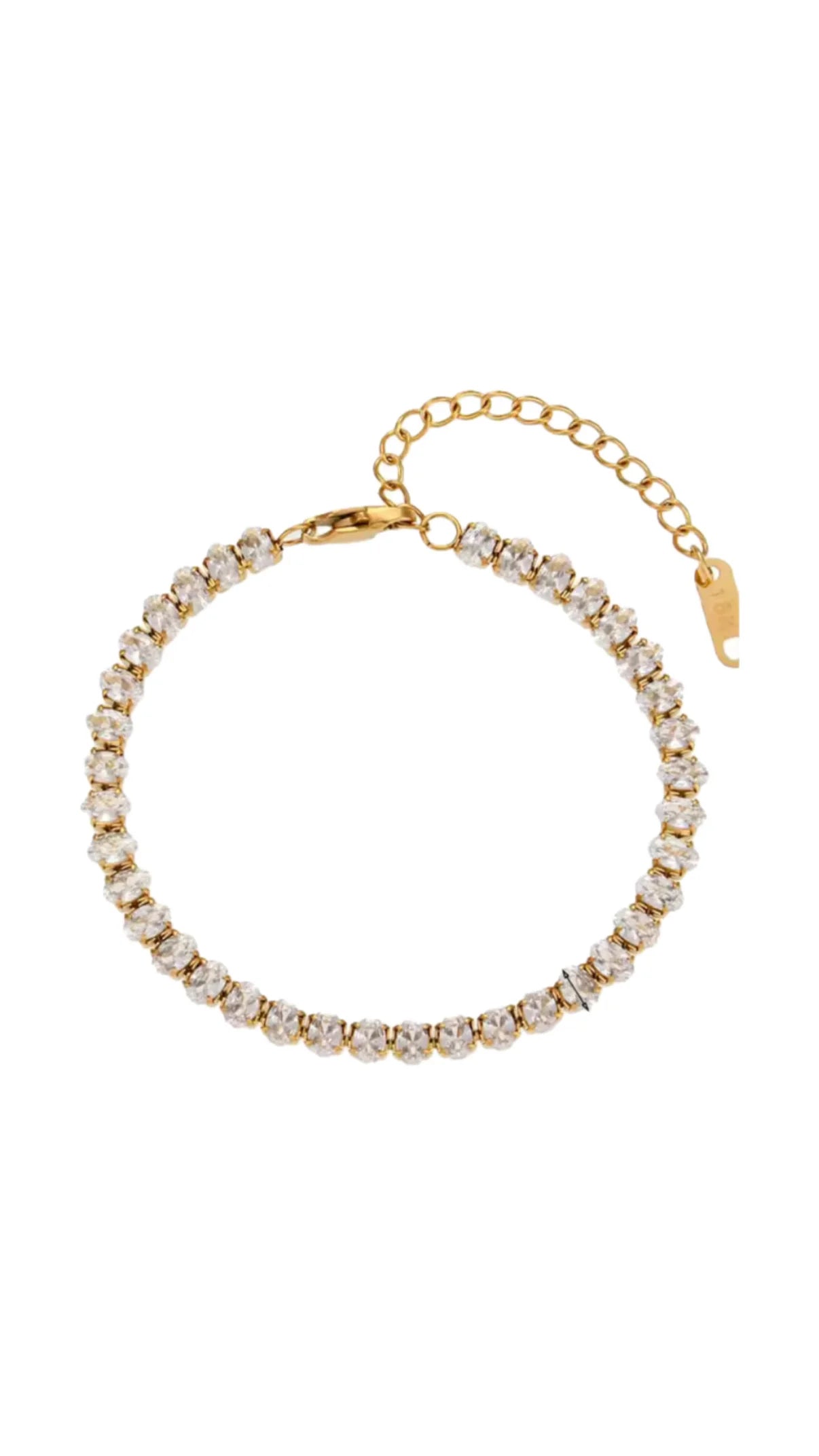 Oval Crown Bracelet